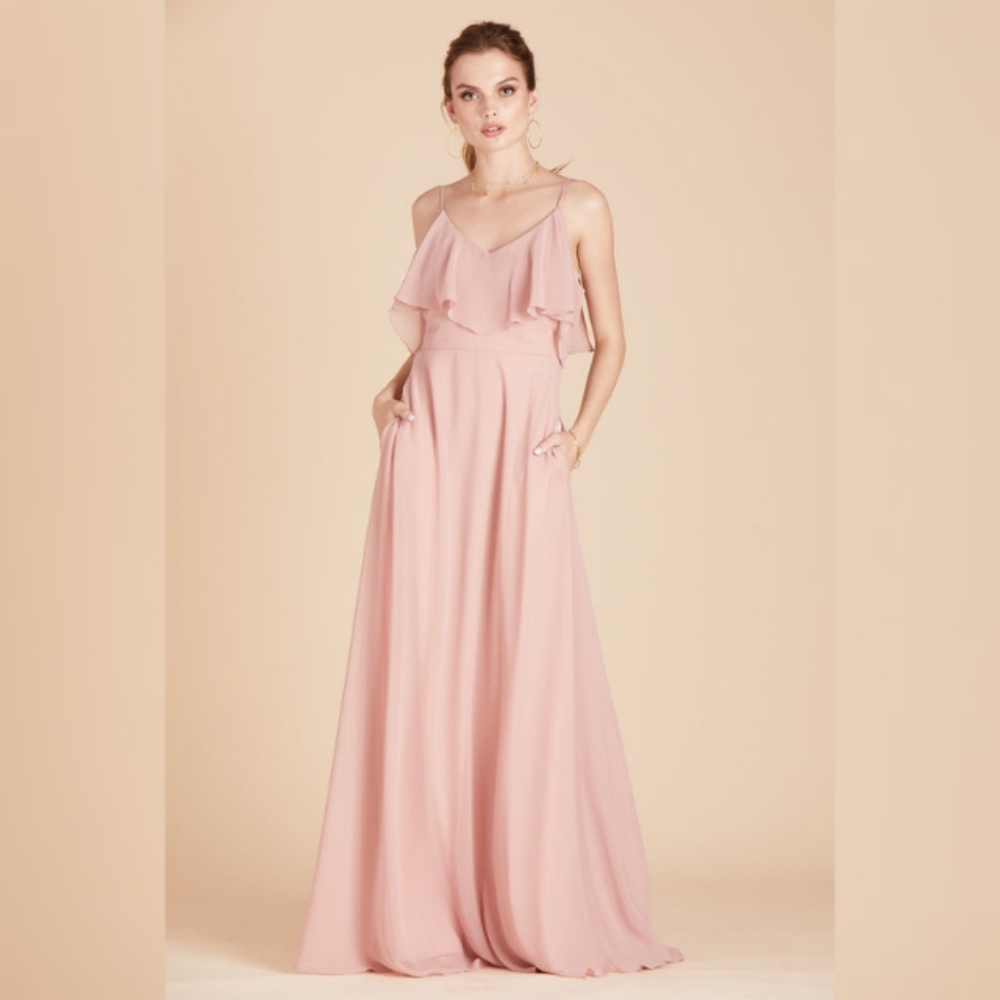 Birdy Grey Jane Convertible Dress Small Dusty Rose